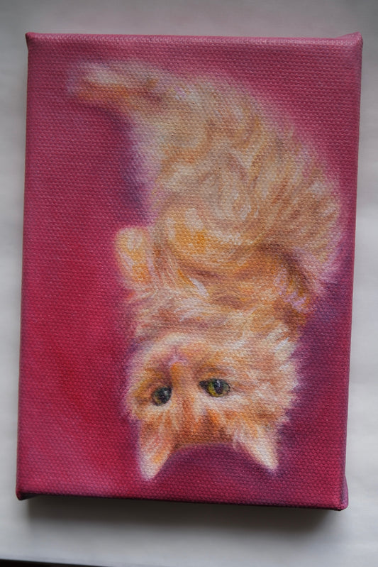 Custom Animal Portrait (Oil, larger canvas)