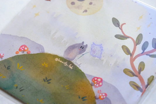 Dandelions Mini Art Print