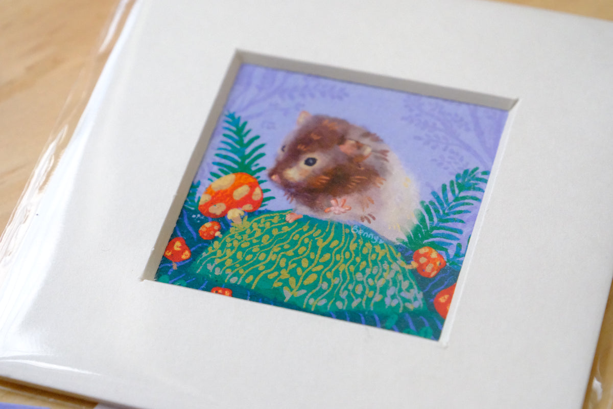 A Rare Collectible Miniature Art Print (only 3)
