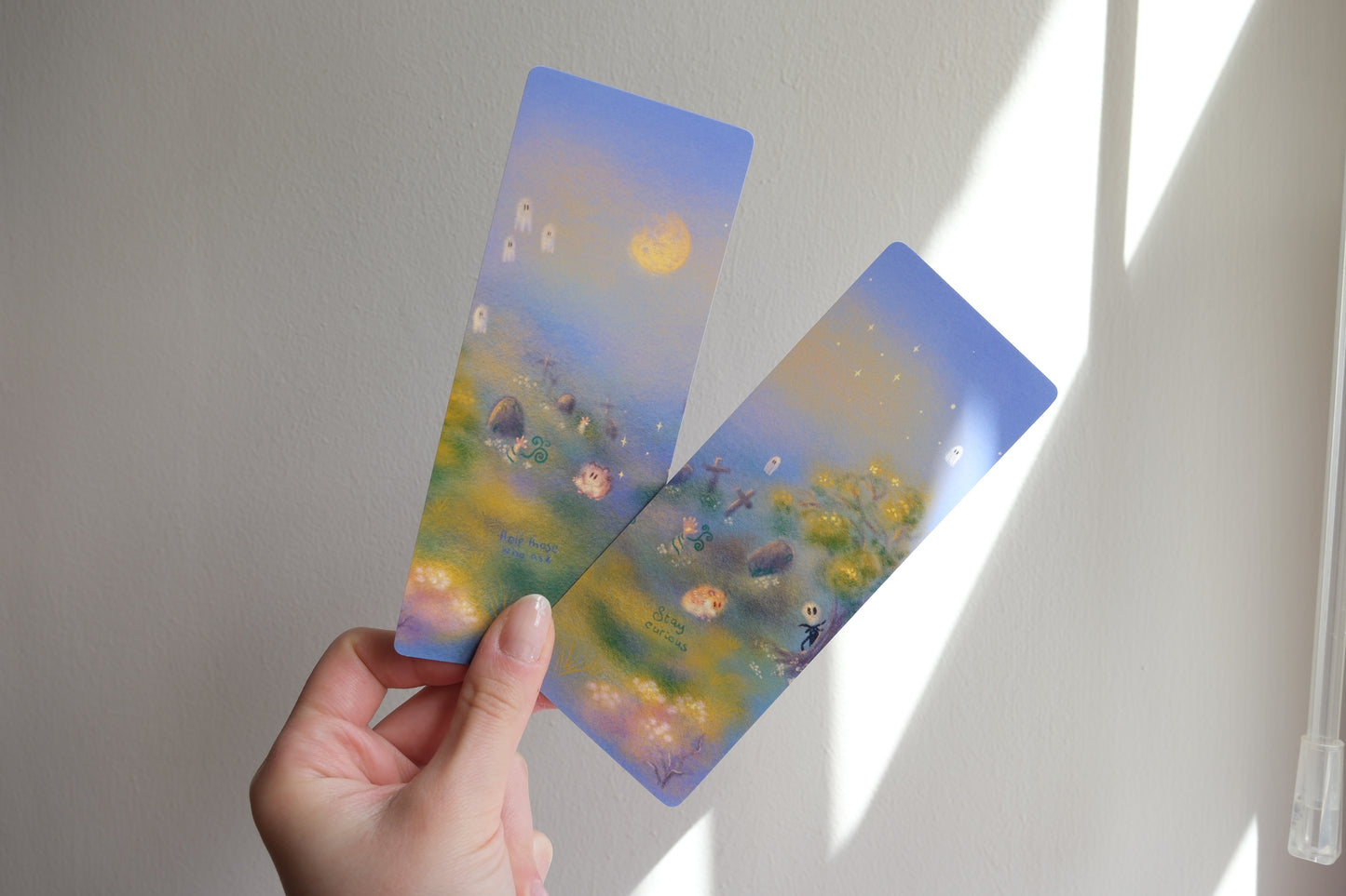 The Haunted Graveyard large Bookmark - the Rescue Collection
