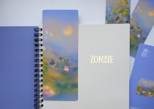 The Haunted Graveyard large Bookmark - the Rescue Collection