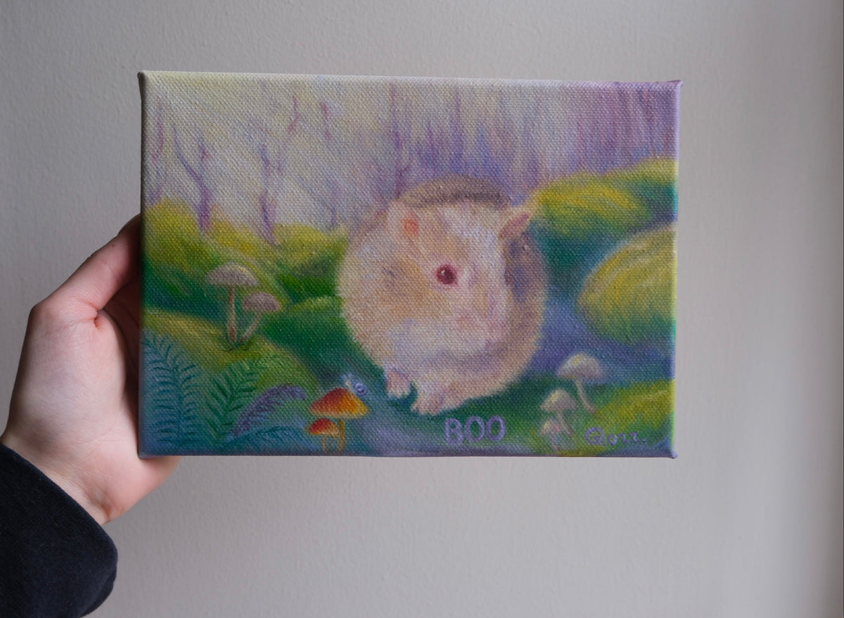 Custom Animal Portrait (Oil, larger canvas)