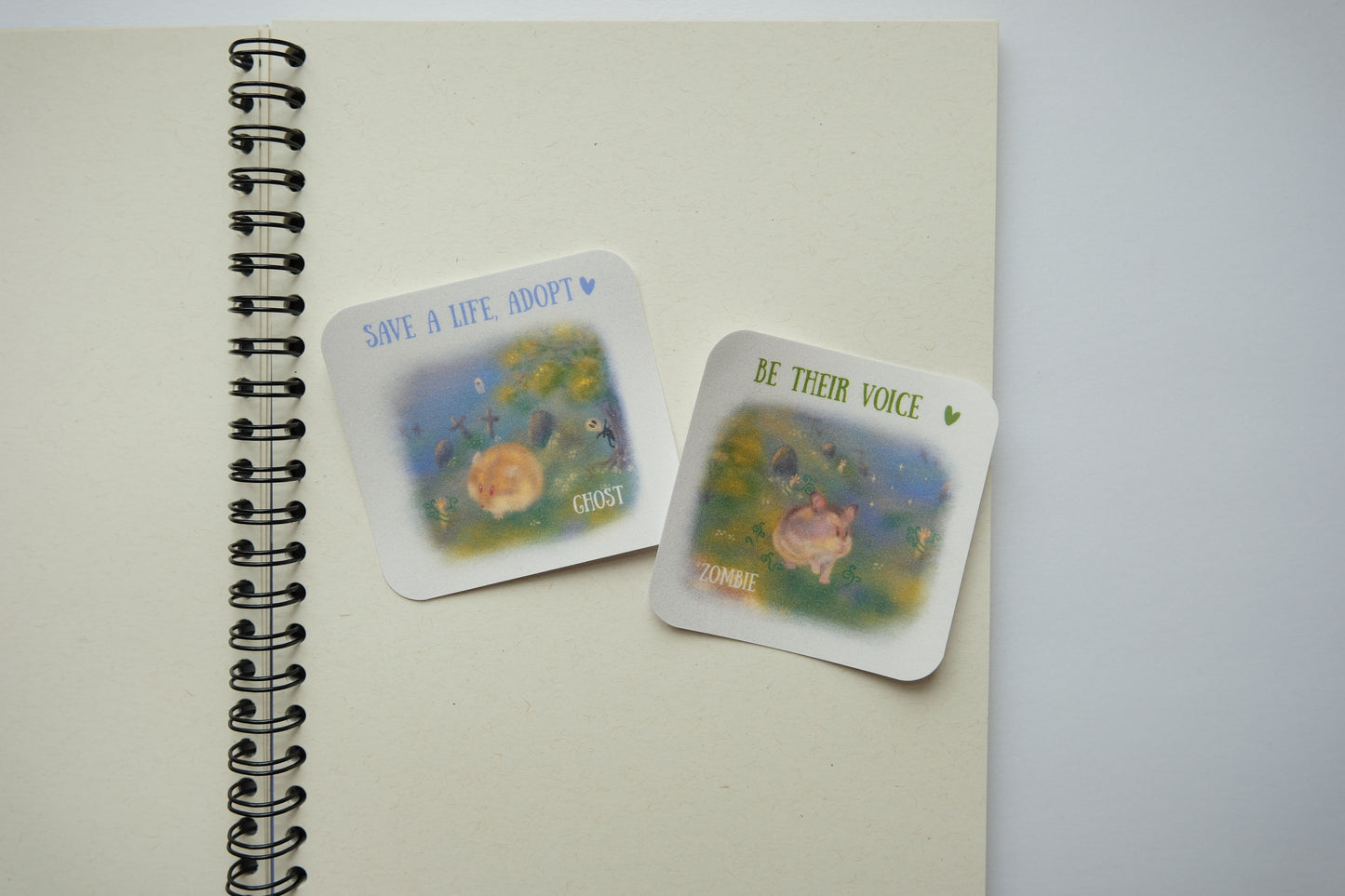 The Haunted Graveyard Stickers - the Rescue Collection