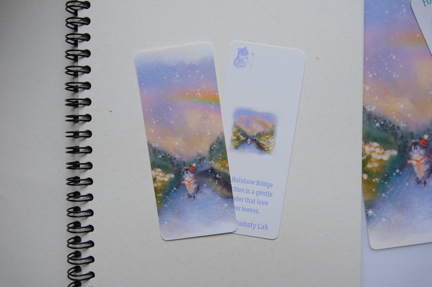 Skating Candy mini Bookmark - Rainbow Bridge Collection