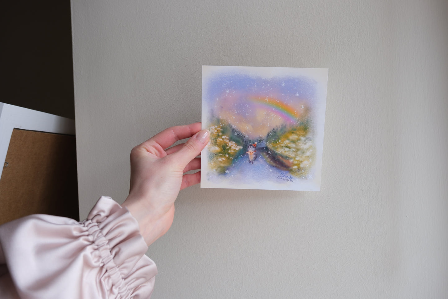 Skating Candy mini Art Print - The Rainbow Bridge Collection