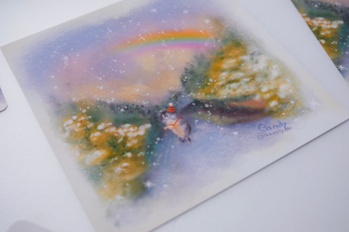 CUSTOM Rainbow Bridge Memorial (Digital or with a Gliceé Print)