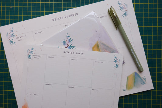 Weekly Planner - Camping Flash