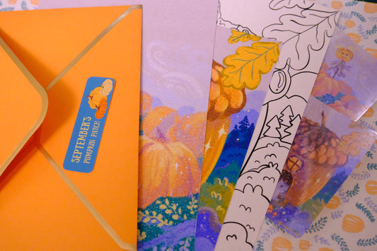 Mystery Art Pack - September's Pumpkin Patch