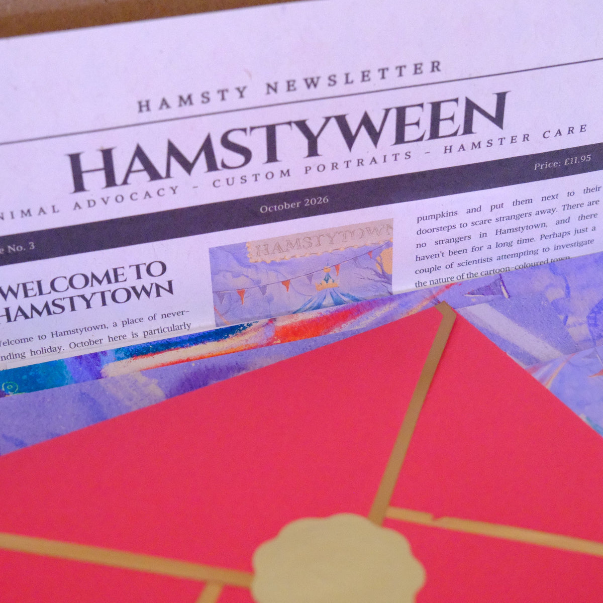 Hamsty Mail Club - Hamstyween Special!