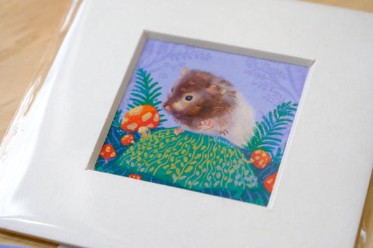 A Rare Collectible Miniature Art Print (only 3)