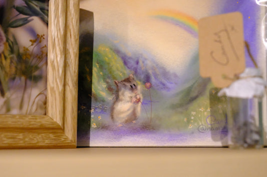 CUSTOM Rainbow Bridge Memorial (Digital or with a Gliceé Print)