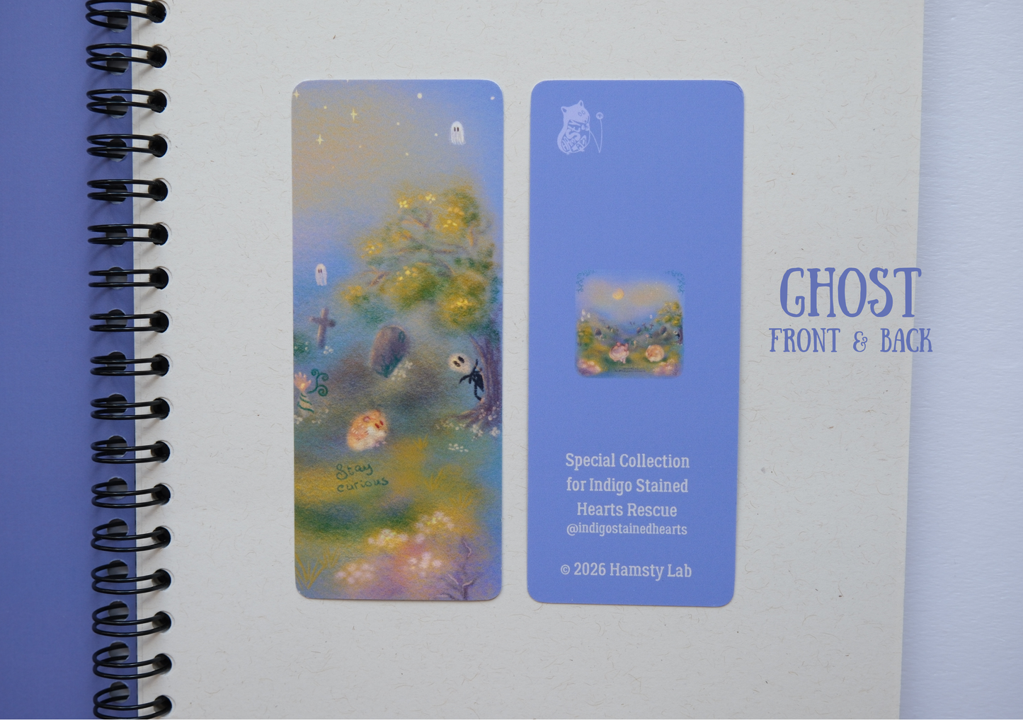 The Haunted Graveyard mini Bookmark - Rescue Edition