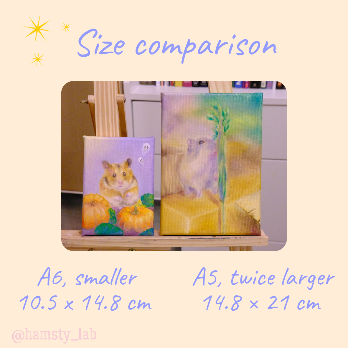 Custom Animal Portrait (Oil x Canvas)