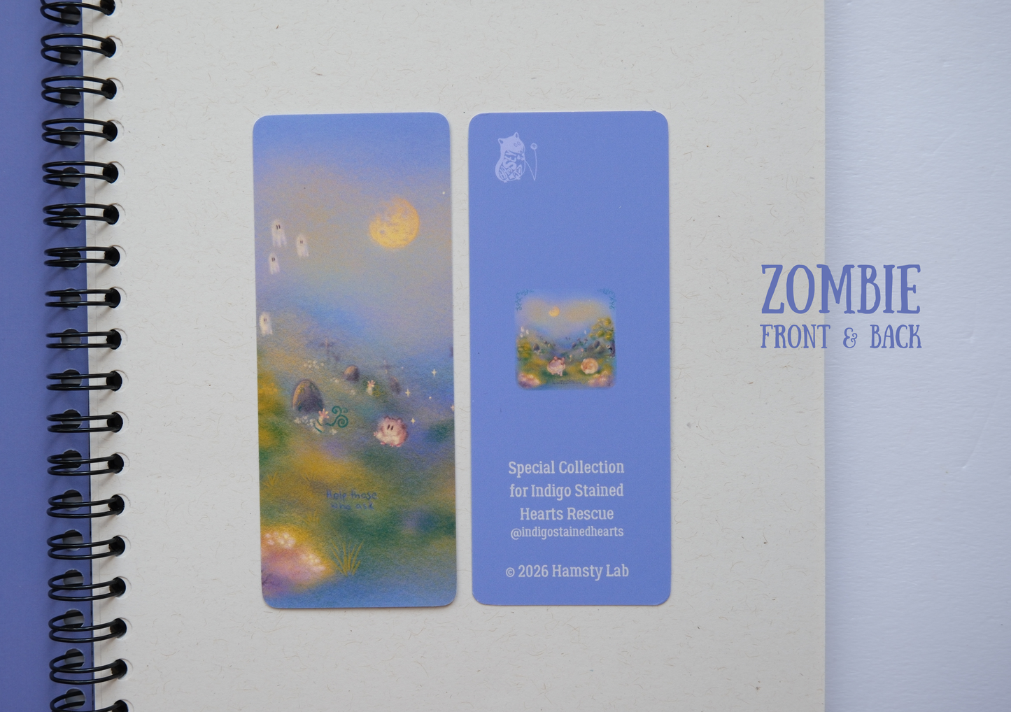 The Haunted Graveyard mini Bookmark - Rescue Edition